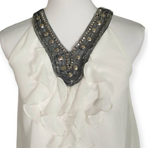 BCX GIRL DRESS/BLOUSE IVORY SZ.L EUC - Picture 2 of 8